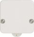 Kopp Kastschakelaar avec boîtier - Interrupteur automatique pour armoire - 2A 250V - 50x52mm - Blanc