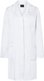 Karlowsky Ladies Workcoat with concealed button placket KY163 - White - 42