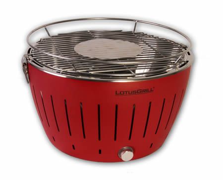 LotusGrill G-RO-34 - Rood - Grill - Houtskool/briketten