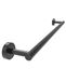 RARXTR Mat Zwarte Handdoek Bar Handdoekenrek voor Badkamer Keuken Handdoekhouder Schotel Doeken Hanger SUS304 RUSTPROOF Wandmontage (Mat Zwart)
