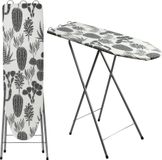Planche à repasser - Pliable - 100 x 30 cm - Léger - Avec support de fer à repasser - Standard