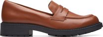 Clarks - Dames - Orinoco2 Penny - Dark Tan Lea - Maat 39