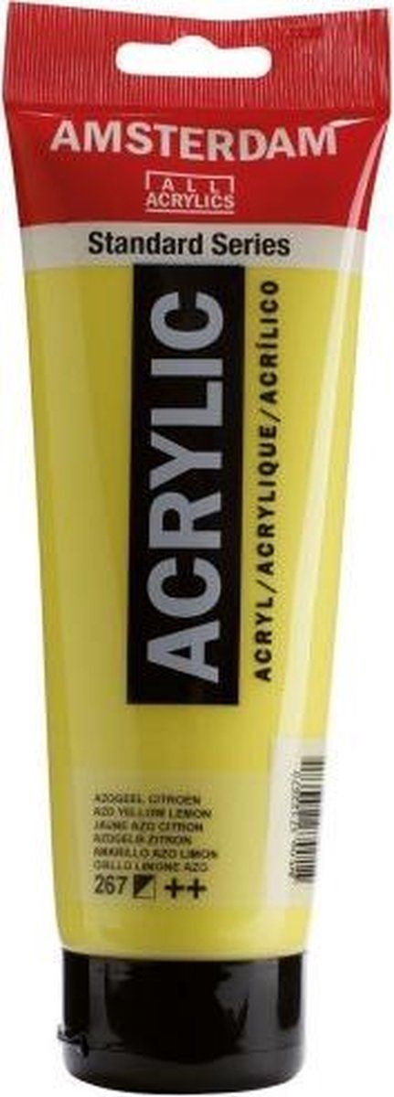 Amsterdam Acrylic Paint 250ml - 267 Azo Yellow Lemon