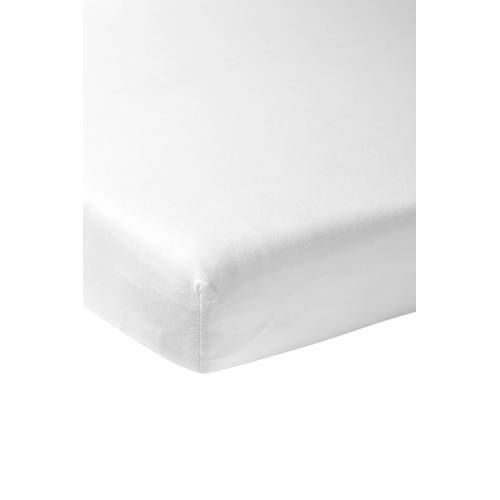 Meyco Katoenen Jersey Hoeslaken 90x200 - Wit