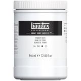 Liquitex 4413432 Professionele acrylverf voor zwaar gebruik in kunstenaarskwaliteit met uitstekende lichtechtheid en boterachtige consistentie, pot van 946 ml - titaniumwit