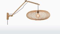 GOOD&MOJO Wandlamp Cango - Bamboe - 105x60x60cm
