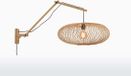 GOOD&MOJO Wandlamp Cango - Bamboe - 105x60x60cm