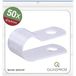 Quadrios 22CA147 Klem Schroefbaar 22CA147 Bundel-Ø (bereik) 8.4 mm (max) Naturel 1 set(s)