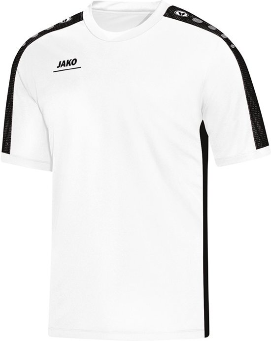 JAKO - T-Shirt Striker - wit/zwart - Heren - maat XXL