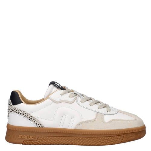 Maruti Yale leren sneakers wit