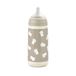 Suavinex, Biberon Anti Colique 360 ml avec Tétine Symétrique SX Pro en Silicone, Débit Dense (L), pour Liquides Épais, Convient aux Bouillies Liquides et Eau. Bébés +6 Mois. Wild&Free, Beige