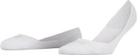 FALKE Step Medium Cut Box met siliconen op de hiel katoen footies dames wit - maat 39-40