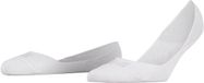 FALKE Step Medium Cut Box met siliconen op de hiel katoen footies dames wit - maat 39-40