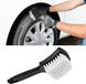 HORCONDORM S.R.L. Brosse de nettoyage de tapis, brosse de nettoyage de voiture, brosse de pneu, nettoyeur de roue, poils doux universels, brosse de lavage de voiture à manche court, nettoyeur de pneu, accessoires de voiture pour intérieur de voiture