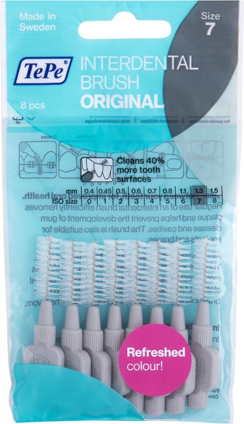 Tepe Ragers 1.3 mm Gray Blister of 8 Pieces - Men - 7317400001739