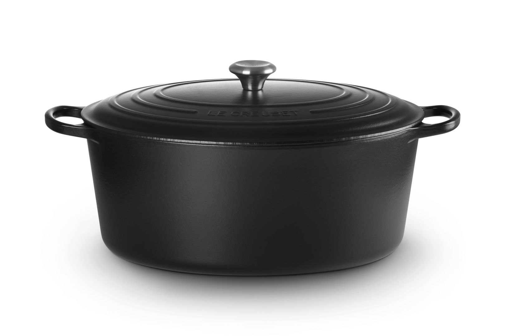 Le Creuset Signature Ovaal - 13.9L - Zwart