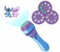 Lexibook Disney Stitch Verhalenprojector, zaklamp en Stitch-projector met 3 schijven, 24 afbeeldingen, maak je eigen verhalen, LTC050D