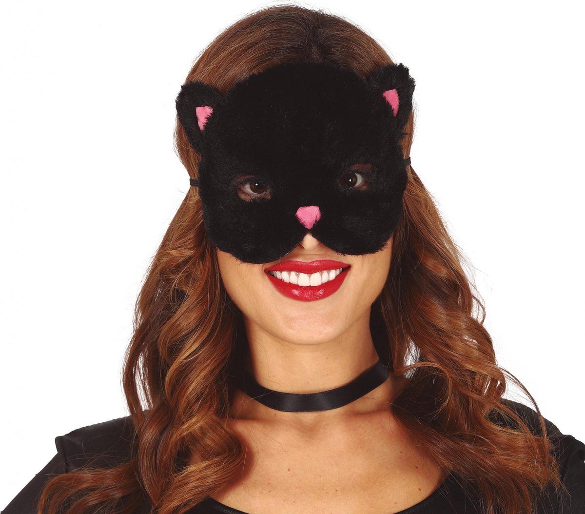 Fiestas Guirca Masker Kat Dames Zwart One-size