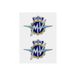 4R Quattroerre.it 3D-stickers voor motorfiets, MV Agusta logo, set van 2 stickers van hars, water- en uv-bestendig, gemaakt in Italië, officieel gelicentieerd product, 60 x 40 mm