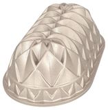 Birkmann Contoura 887244 Moderne taartvorm, brons, Ø 26 cm, gegoten aluminium, met anti-aanbaklaag en recept
