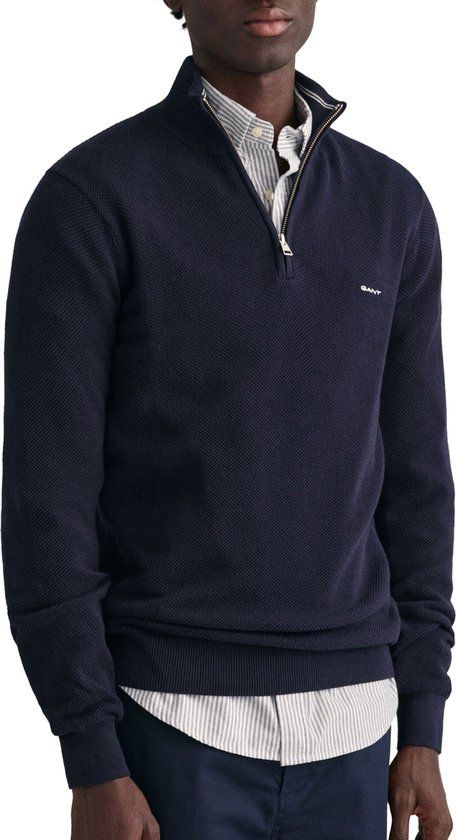 Gant Shield Trui Mannen - Maat M - Donkerblauw