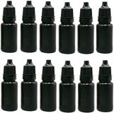 OEM Allecto Plus - Lege navulbare zwarte druppelfles 24 stuks - 10 ml