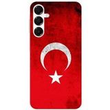 Samsung Galaxy A36 5G Drapeau turquie Bedrukt siliconen hoesje