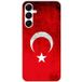 Samsung Galaxy A36 5G Drapeau turquie Bedrukt siliconen hoesje