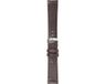 Morellato PMX032SIMPLE.EC18 Basic Collection Horlogeband - 18mm Bruin Leer Unisex