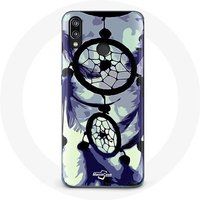 Maniacase Hoesjes voor Huawei P20 Lite Dream Catcher in grijs en zwart