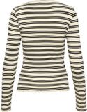 Saint Tropez OlaliaSZ LS Blouse Dames Blouse - Ice Black Stripe