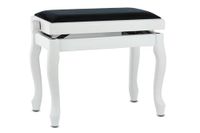 GEWA Pianobank Deluxe Classic, wit mat