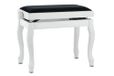 GEWA Pianobank Deluxe Classic, wit mat