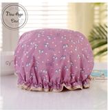 New Age Devi Douche muts - Shower Cap - Purple Bow - Paars