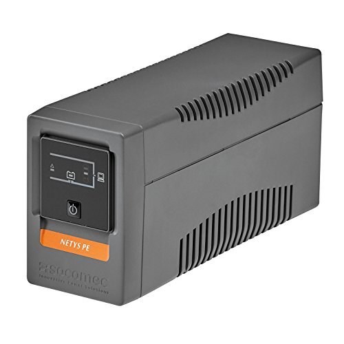 Socomec UPSSOC012 UPS NeTYS PE 650VA, 360 W, interactief, USB zwart