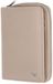 Golden Head Leren portemonnee Madrid RFID Protect RV-Börse 3317 Taupe