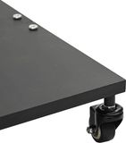 vidaXL Parasolvoet 26.8 kg zwart vierkant verstelbaar