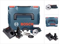 Bosch GWS 12V-76 Professional meuleuse d'angle sans fil 12 V 76 mm sans balai + 2x batterie 6,0 Ah + chargeur + L-Boxx