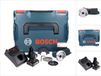 Bosch GWS 12V-76 Professional meuleuse d'angle sans fil 12 V 76 mm sans balai + 2x batterie 6,0 Ah + chargeur + L-Boxx