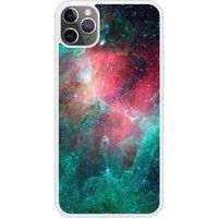 Nebuleuse Verstevigd hoesje met sublimatie bedrukking, compatibel met Apple iPhone 11