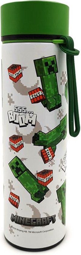 Puckator Minecraft Creeper BOOM Thermosfles 450ml