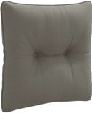 vidaXL Coussin de dossier PUTTEN 100% Polyester Gris 40 x 40 x 10 cm