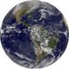 KOMAR Earth Zelfklevende Behangcirkel Ø125cm