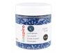 INNSPIRO Ronde glazen steen zilver blauw cyaan 3,8 mm 6/0 120 g