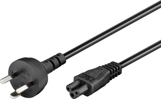 Microconnect PE120830 electriciteitssnoer Zwart 3 m Netstekker type K C5 stekker