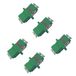 Elfcam® - Adapter/connector voor LC/APC naar LC/APC Singlemode Duplex, 5 stuks