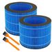 Philips AMF220 filters de remplacement pour Philips HU3916, 2 pièces