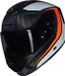 Nolan X-903 Ultra Intrigo 344 Carbon Grijs Oranje Glossy Integraalhelm - Helm