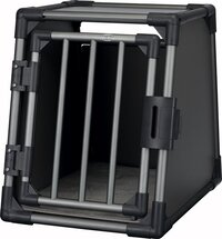 Trixie Vervoersbox Aluminium Grafiet - S 61X48X56 CM - Hond