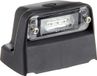 HELLA Kentekenlamp - LED - 12V - Opbouw/Geschroefd - Lenskleur: Transparent - Stekker: Platte stekker - Montage aan zijkant/Carrosserie/Buiten - Aantal: 1